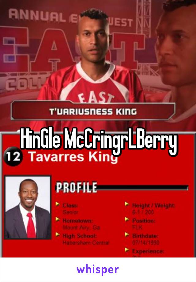 HinGle McCringrLBerry