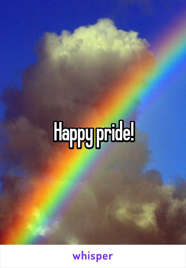 Happy pride!