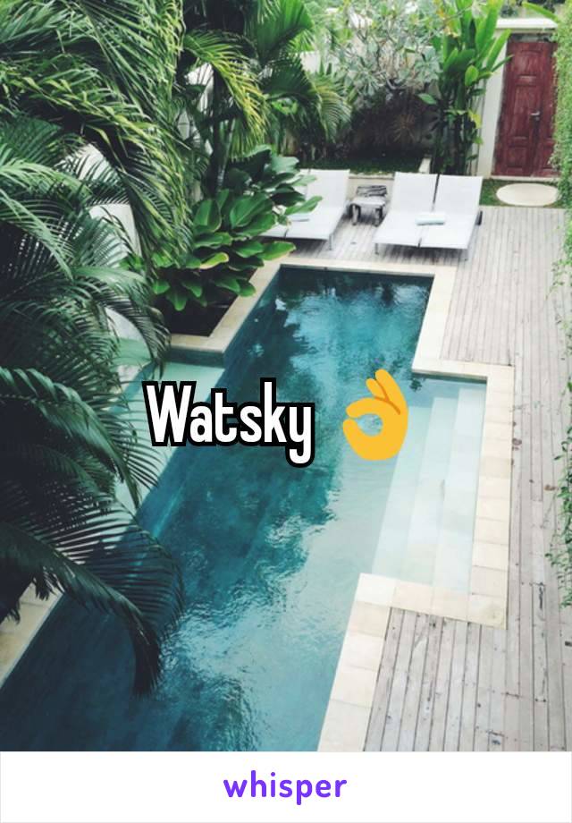 Watsky 👌