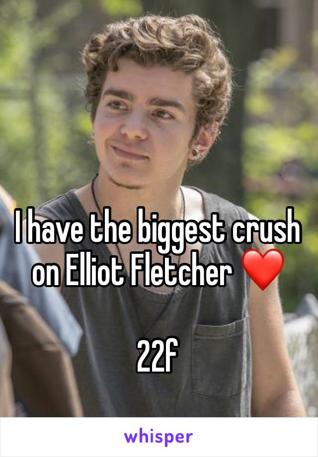 I have the biggest crush on Elliot Fletcher ❤️

22f
