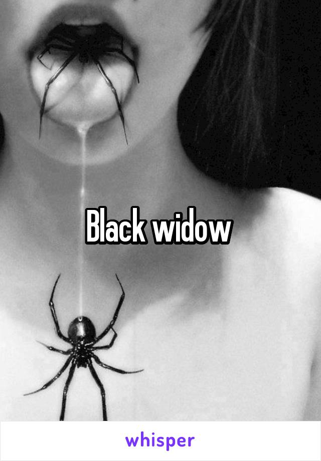 Black widow 