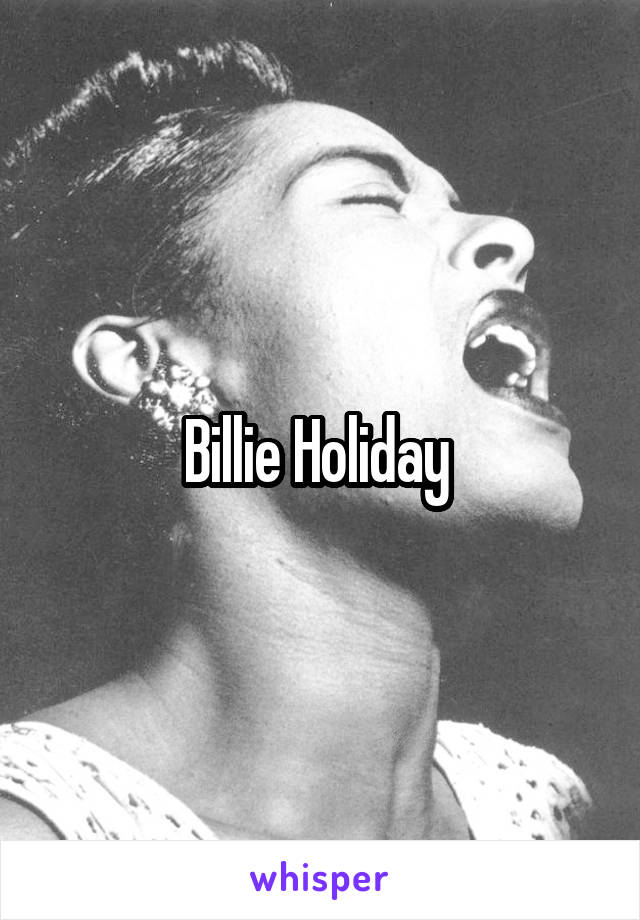 Billie Holiday 
