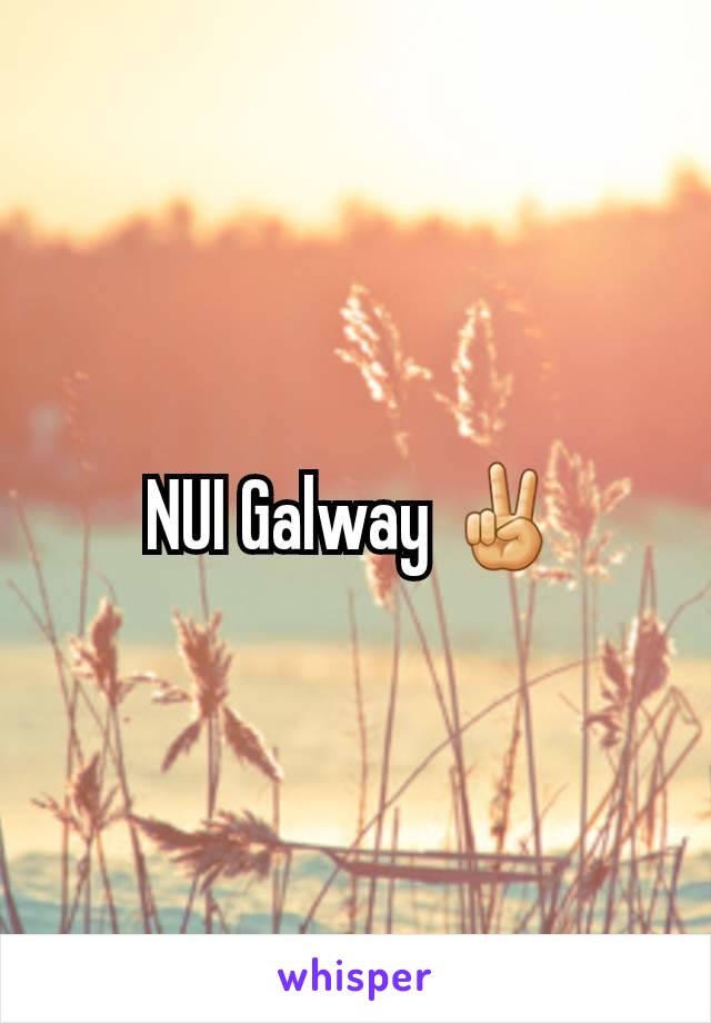 NUI Galway ✌
