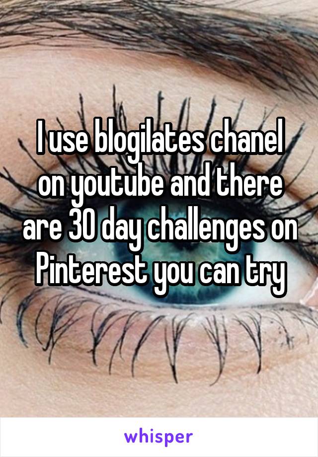 I use blogilates chanel on youtube and there are 30 day challenges on Pinterest you can try
