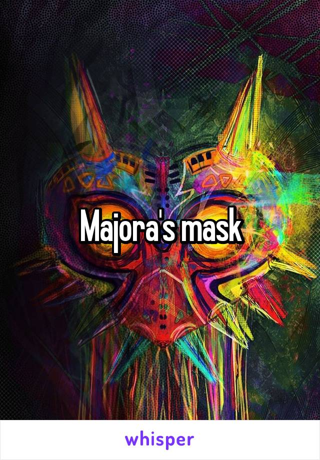 Majora's mask