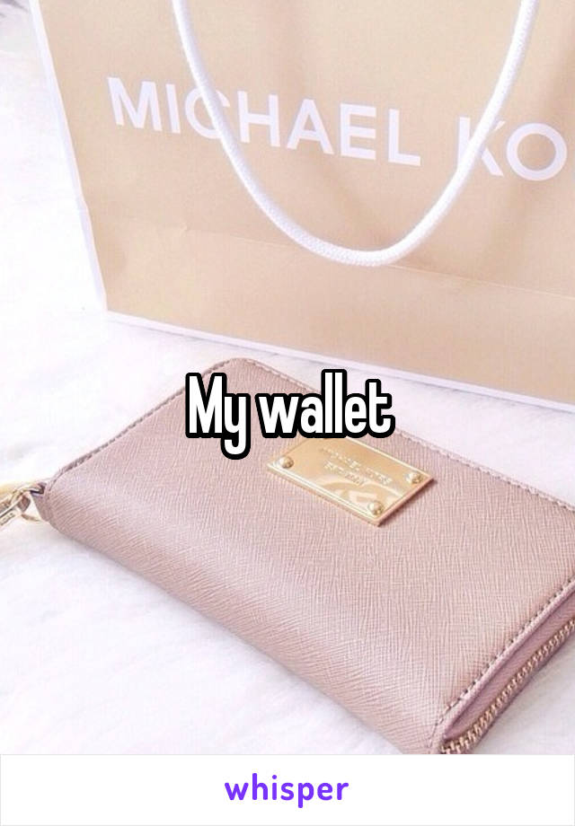 My wallet