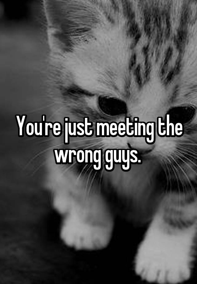 you-re-just-meeting-the-wrong-guys