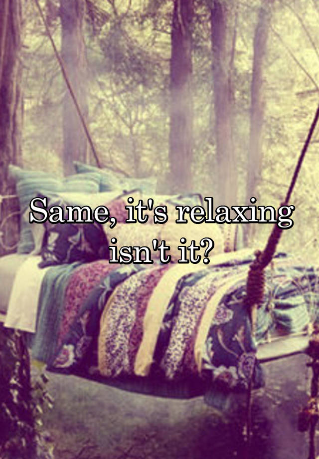 Relaxing Same Meaning