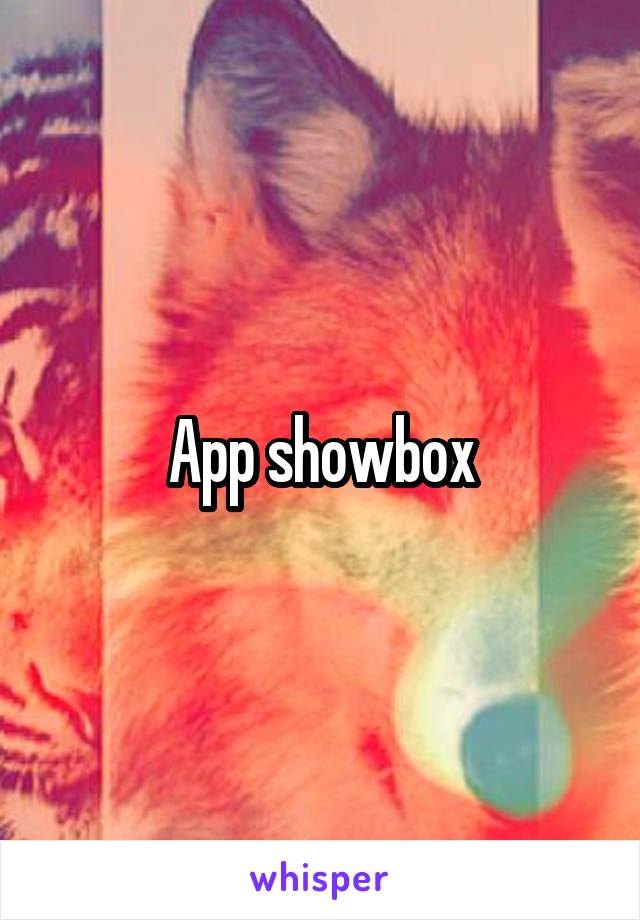 App showbox