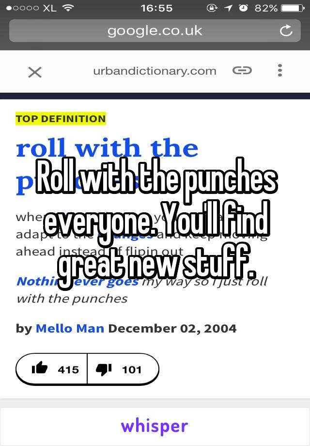 Roll with the punches everyone. You'll find great new stuff.