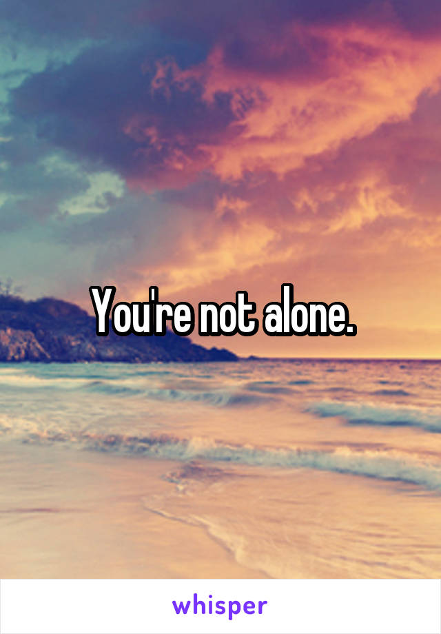 You're not alone.