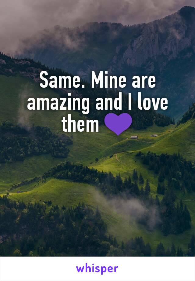 Same. Mine are amazing and I love them 💜