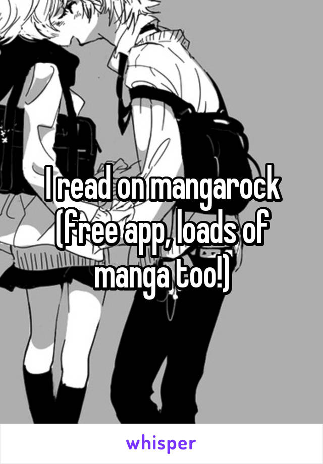 I read on mangarock (free app, loads of manga too!)