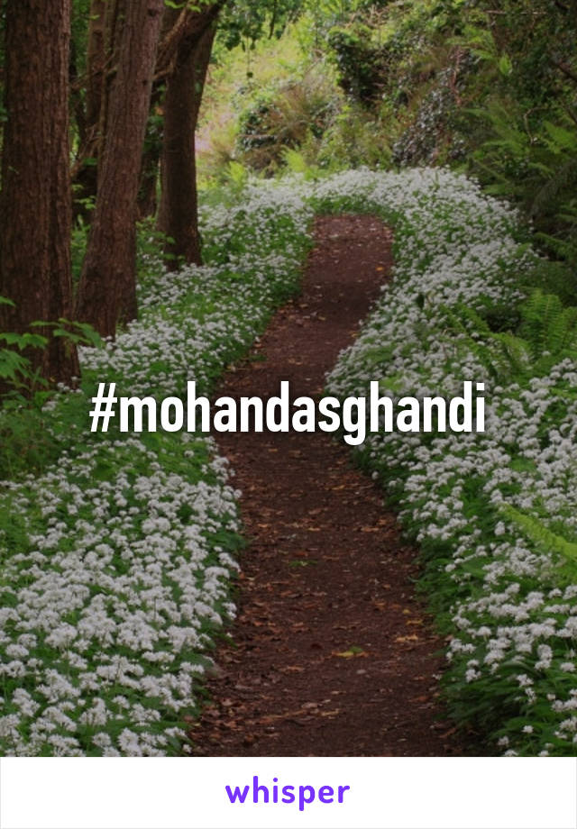 #mohandasghandi