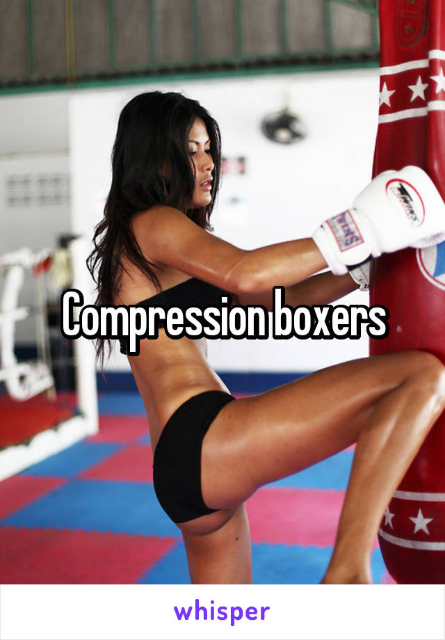 Compression boxers