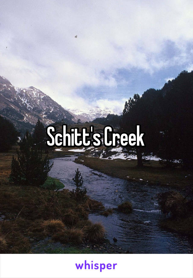 Schitt's Creek 