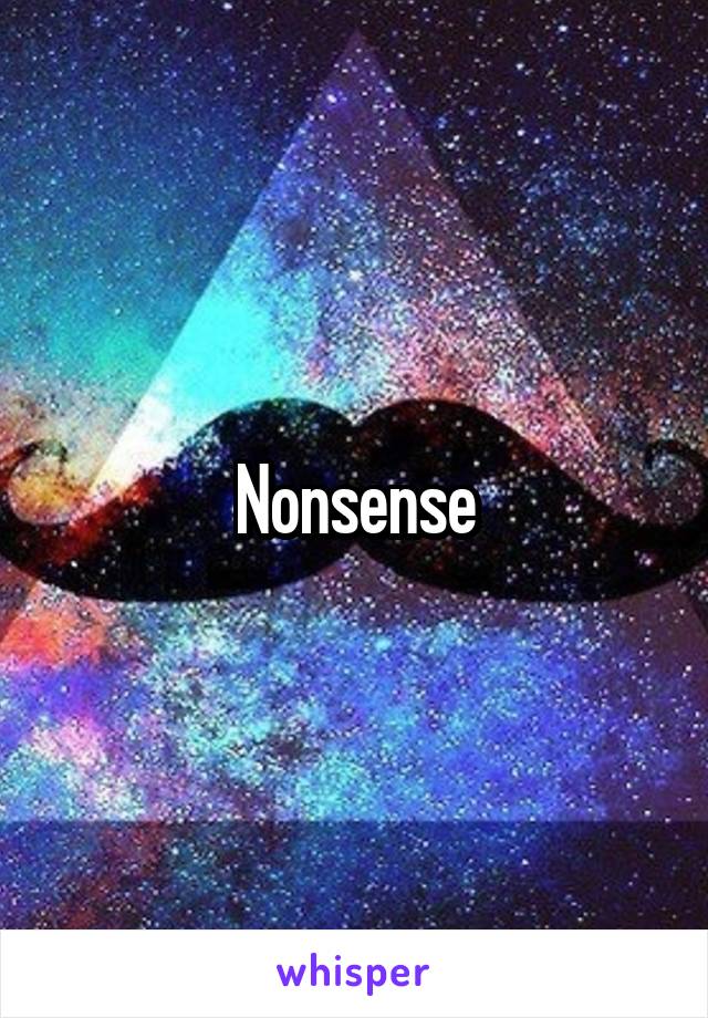 Nonsense