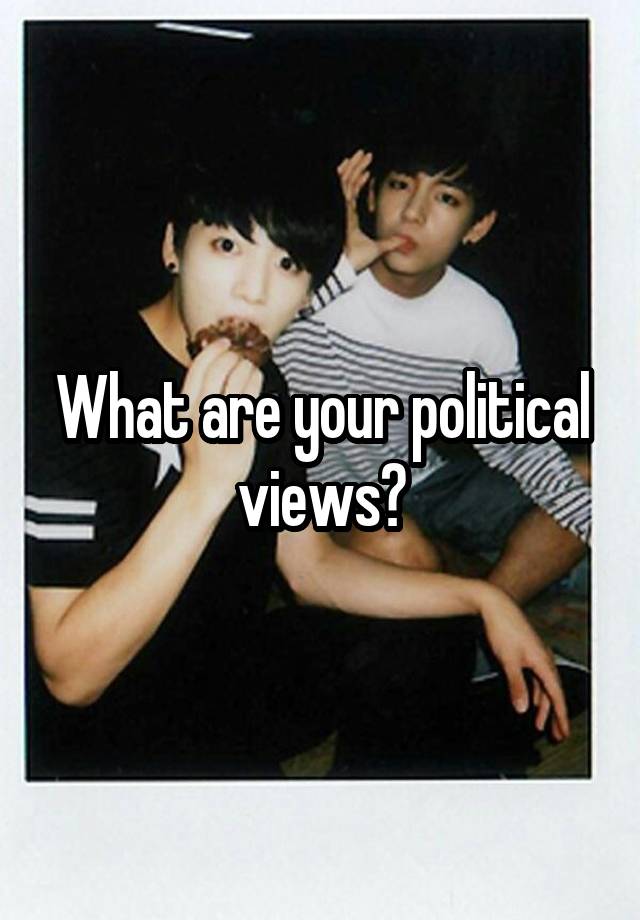 what-are-your-political-views