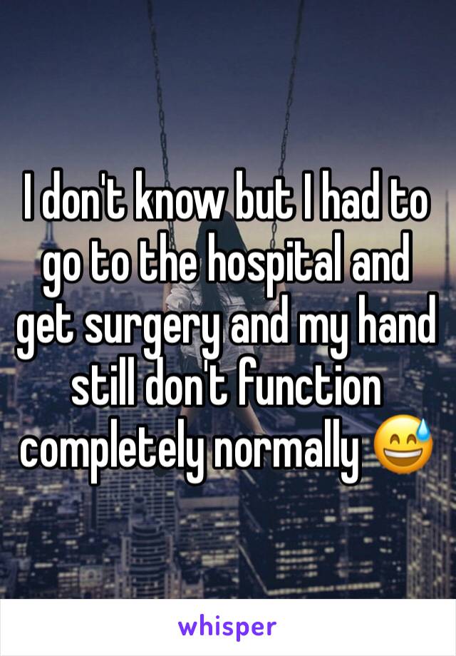 I don't know but I had to go to the hospital and get surgery and my hand still don't function completely normally 😅