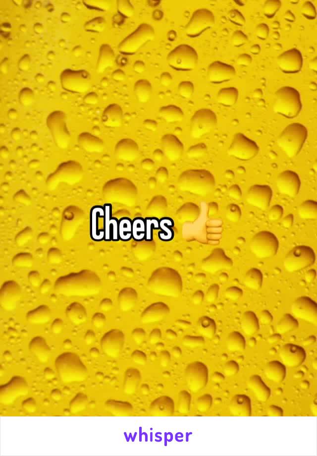 Cheers 👍