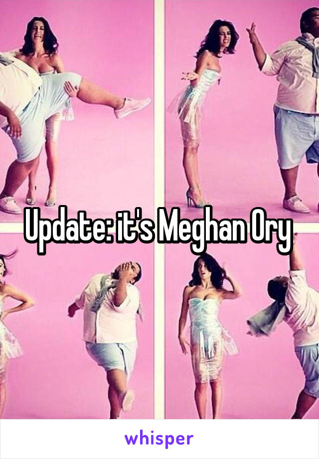 Update: it's Meghan Ory 