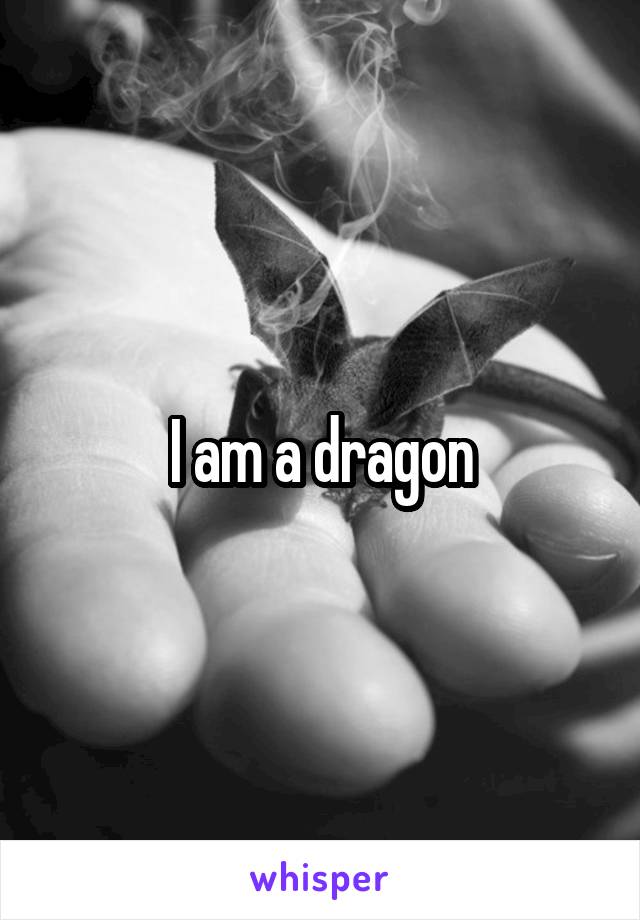 I am a dragon