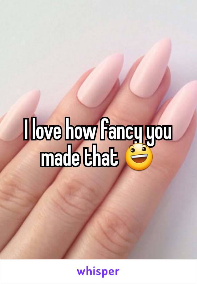 I love how fancy you made that 😃