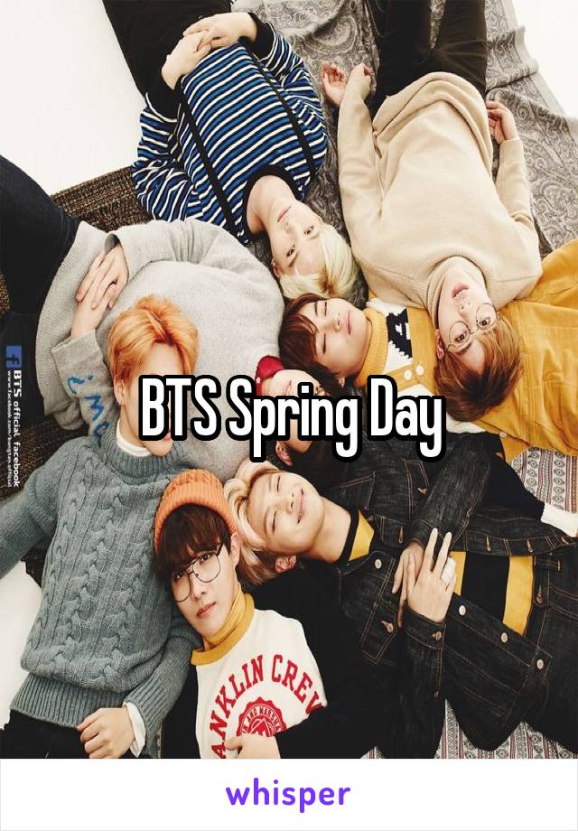 BTS Spring Day