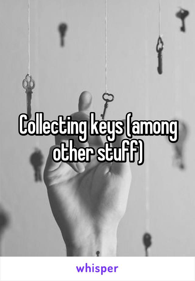 Collecting keys (among other stuff)