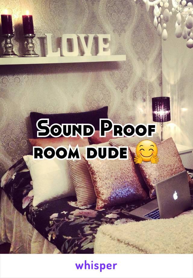 Sound Proof room dude 🤗