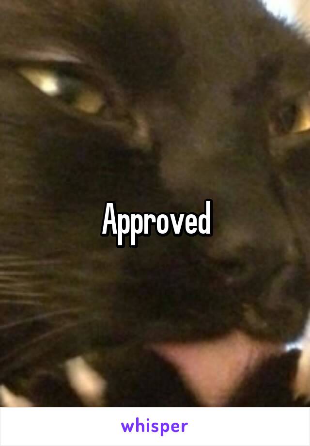 Approved