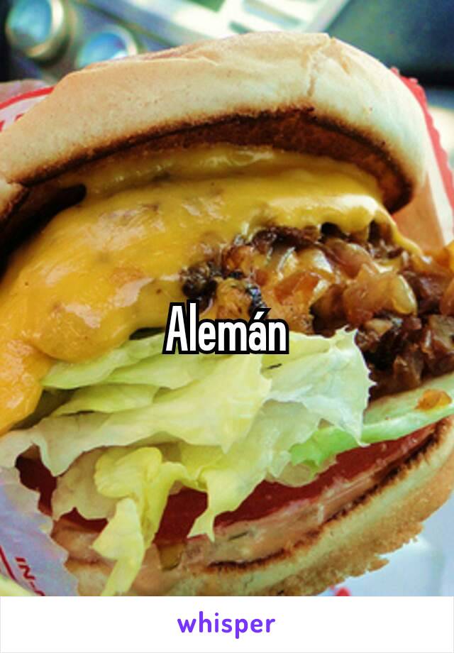 Alemán