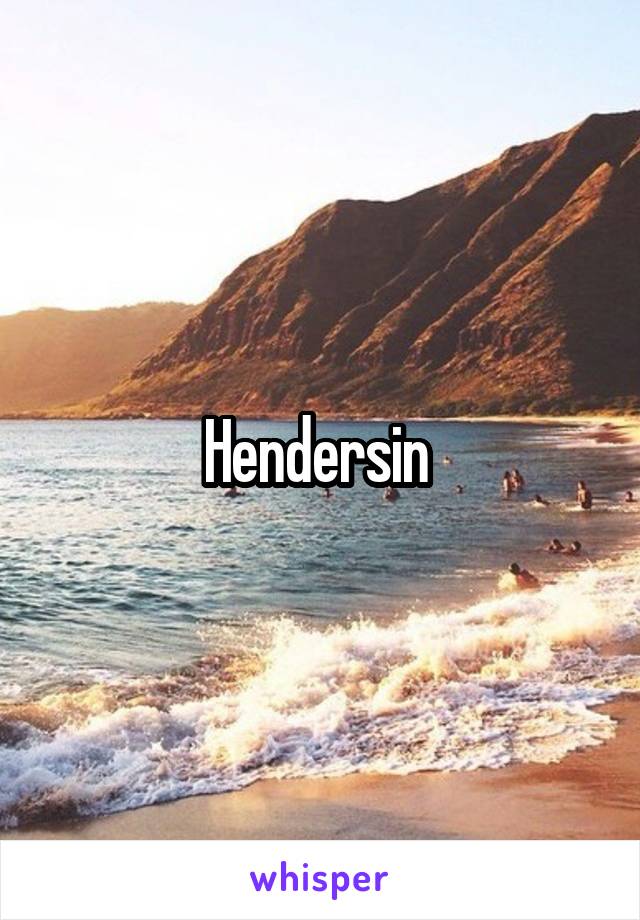 Hendersin 