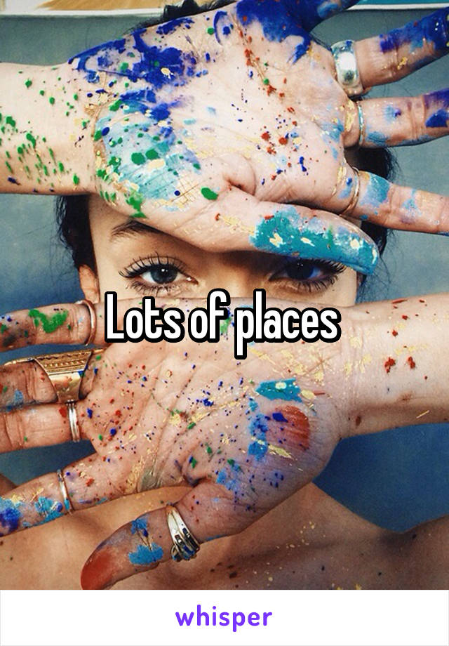 Lots of places 