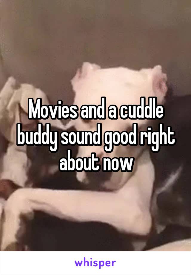 Movies and a cuddle buddy sound good right about now