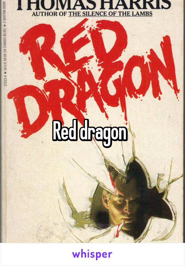 Red dragon  