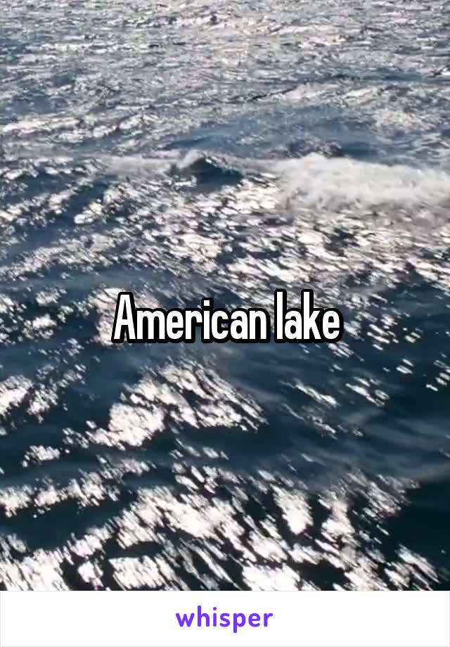 American lake