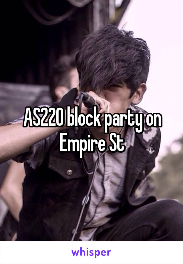 AS220 block party on Empire St