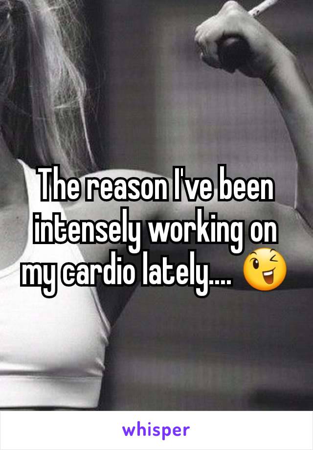 The reason I've been intensely working on my cardio lately.... 😉