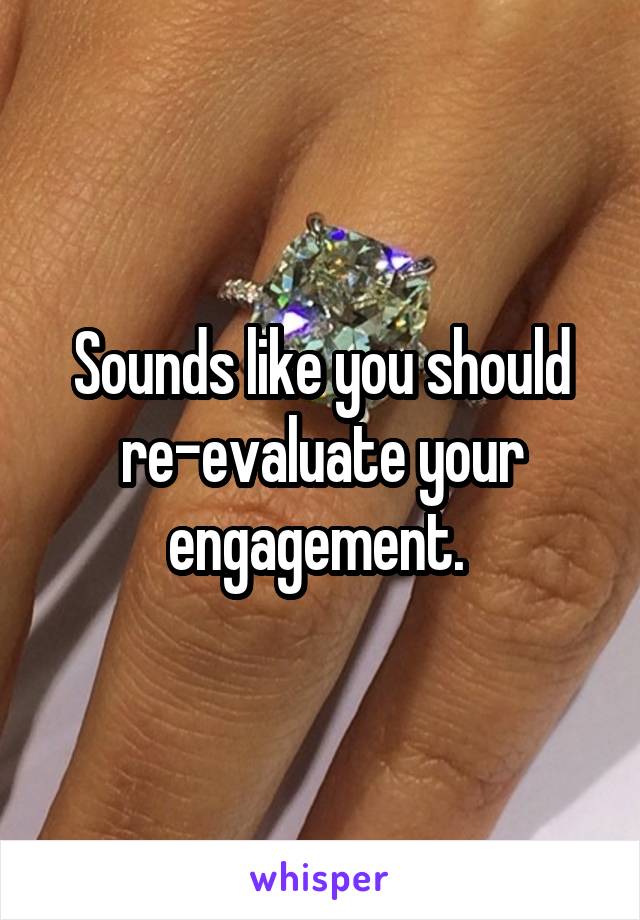 Sounds like you should re-evaluate your engagement. 