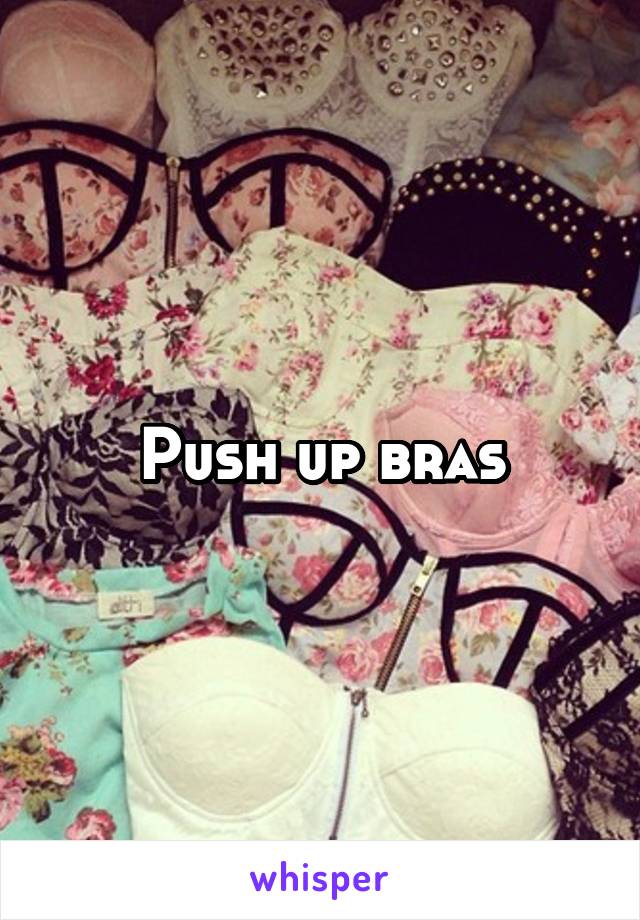 Push up bras