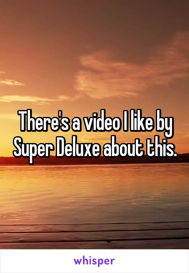 There's a video I like by Super Deluxe about this.