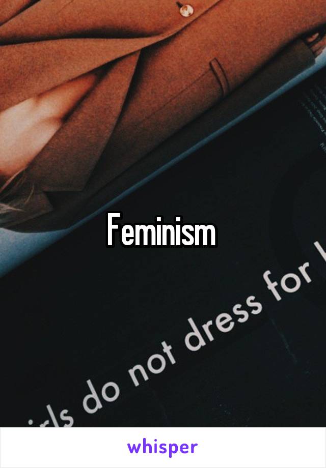 Feminism 