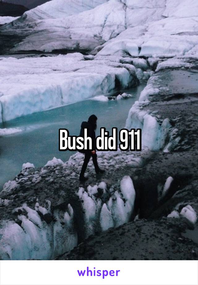 Bush did 911