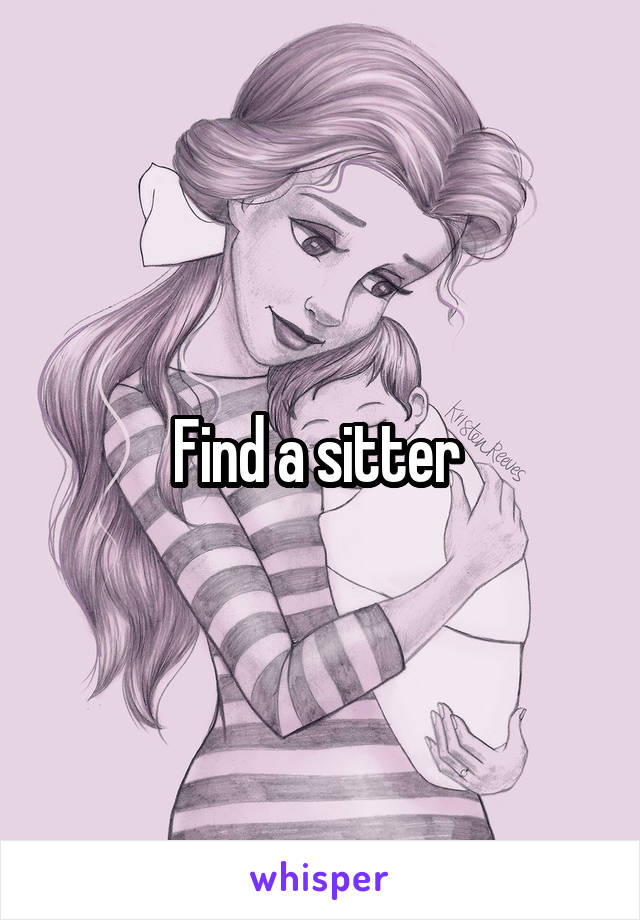 Find a sitter 