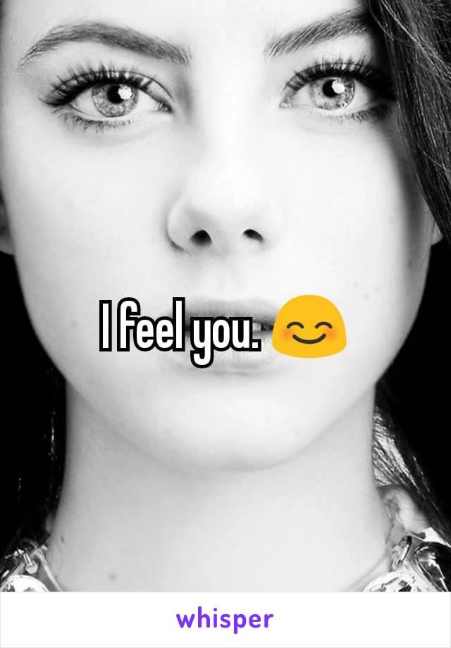 I feel you. 😊