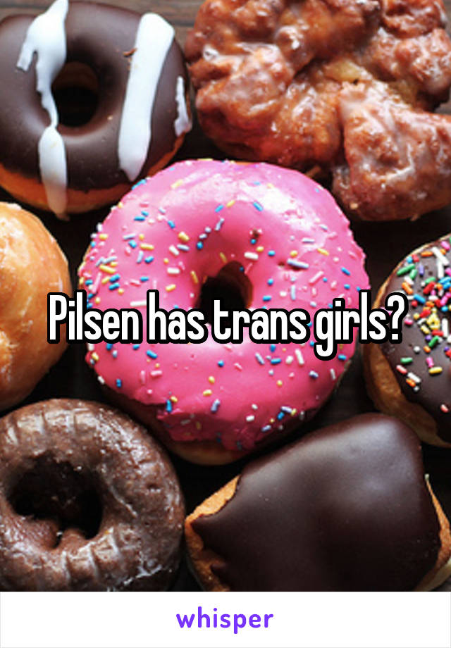 Pilsen has trans girls?