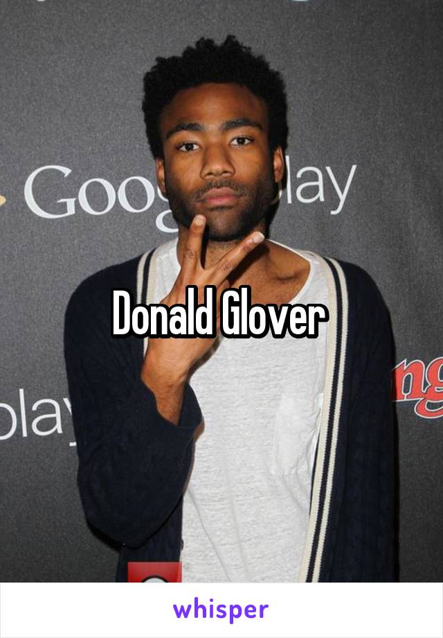 Donald Glover 