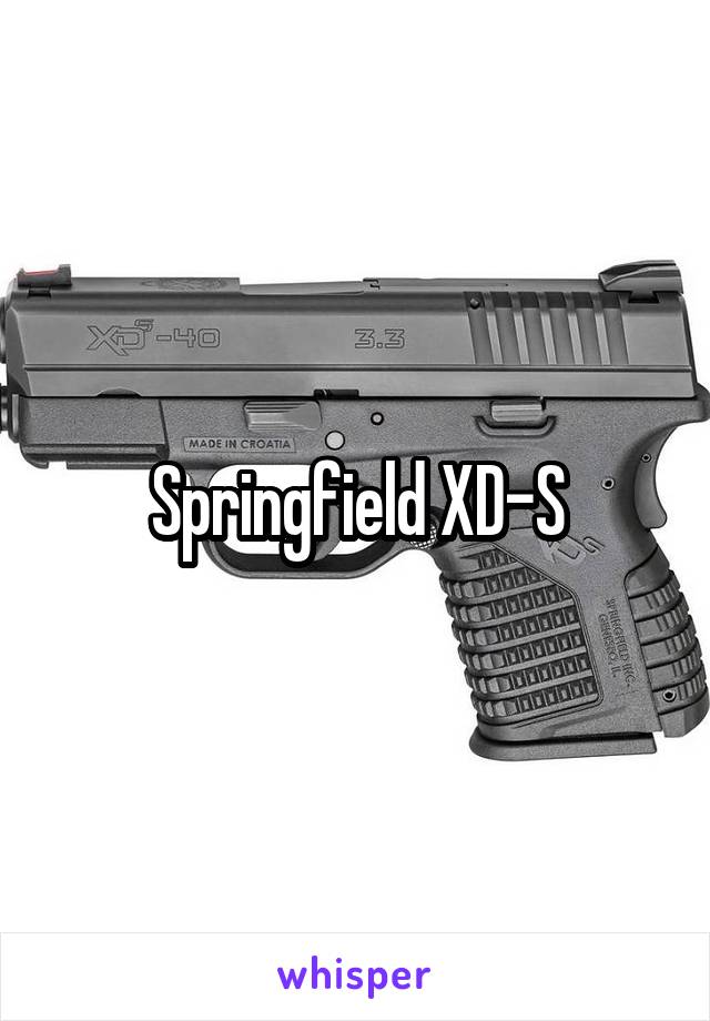 Springfield XD-S