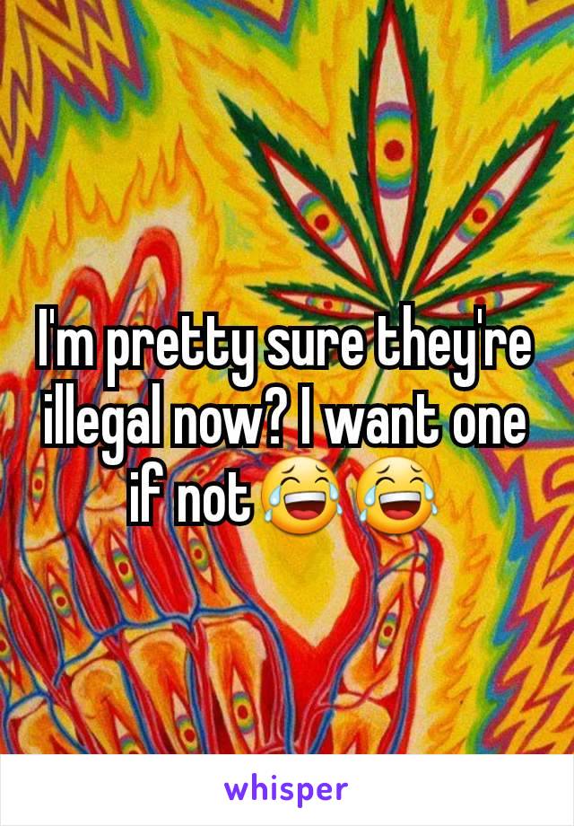 I'm pretty sure they're illegal now? I want one if not😂😂